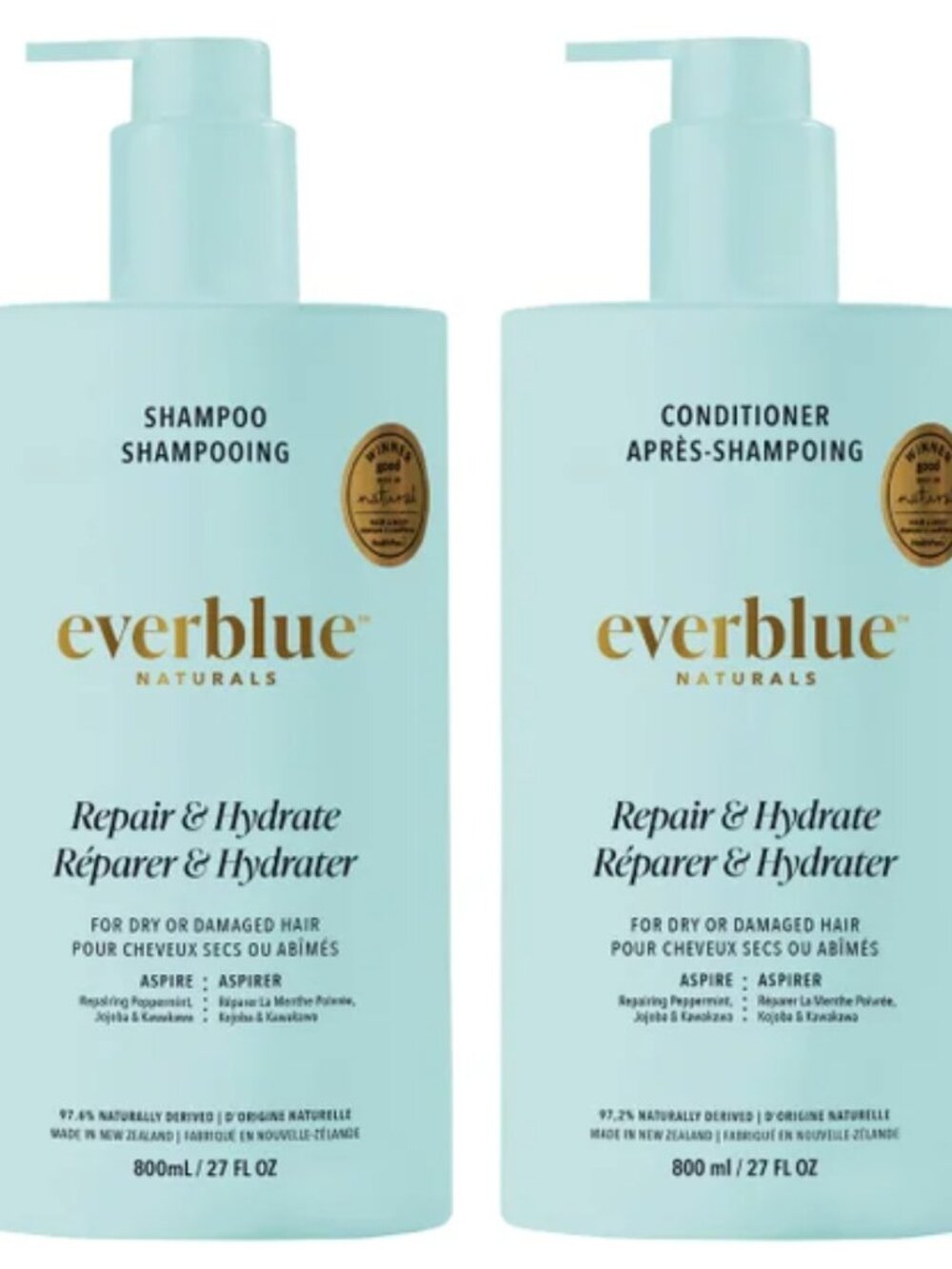 NEW Everblue Shampoo and Conditioner Set